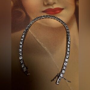 Silver Tennis Bracelet!